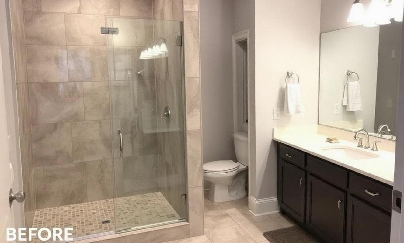 Bathroom renovation in Wilmington NC