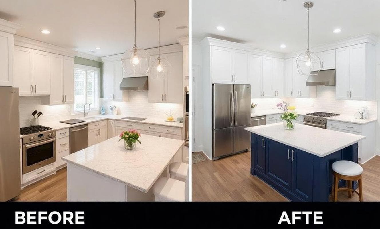 Kitchen remodel project in Wilmington NC