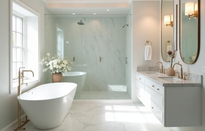 Beginner's guide to bathroom remodeling showing step-by-step process and expert tips for successful renovation projects