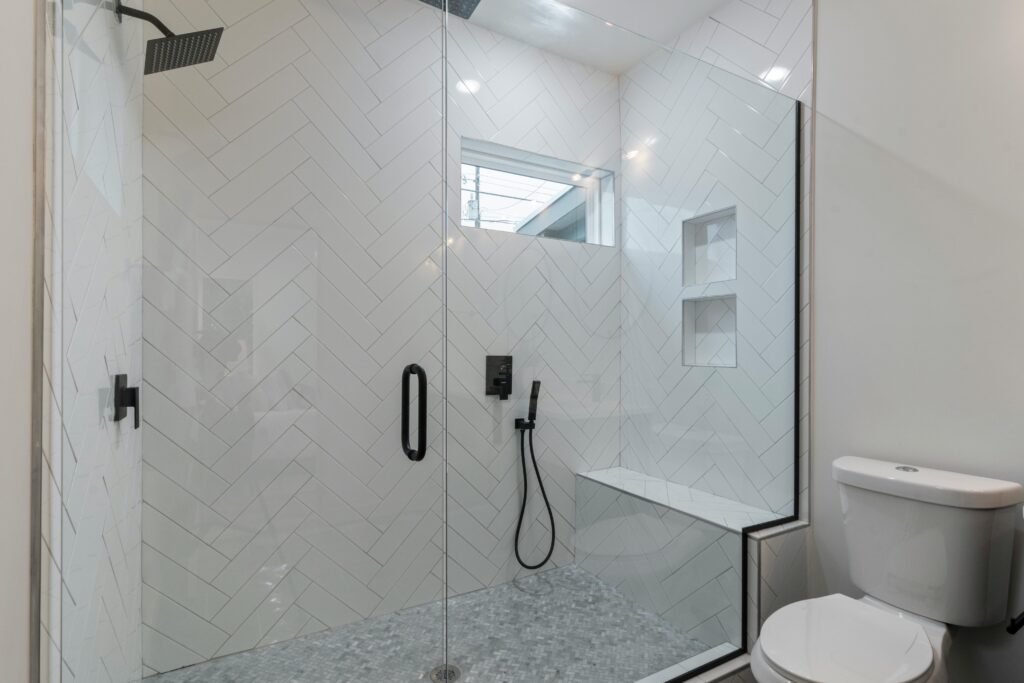 Walk-in shower installation in Wilmington NC